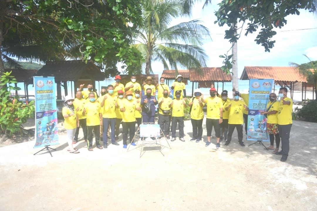 PROGRAM RESTORASI KARANG DAN JOM BERSIH PANTAI 2021