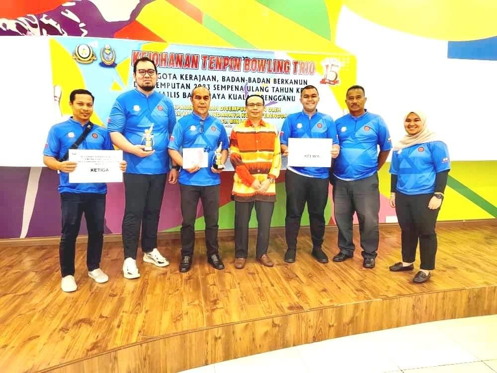 KEJOHANAN TENPIN BOWLING TRIO ANGGOTA KERAJAAN, BADAN-BADAN BERKANUN DAN JEMPUTAN 2023 SEMPENA ULANG TAHUN KE- 15 MAJLIS BANDARAYA KUALA TERENGGÁNU